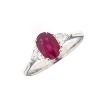 Anello Fanton Gioielli Donna in Oro bianco Rubino 1.33 Ct FG65221211 - FG65221211